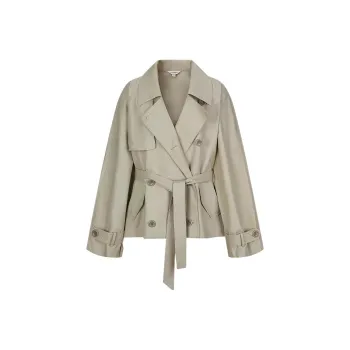 MOUSSY Cropped Coats Women's