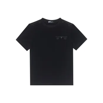 ANDREW MACKENZIE T Shirts Men Black