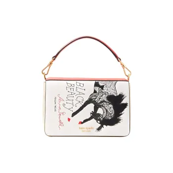 Kate Spade Cow Leather Portable One Shoulder Crossbody Bag Regular Women's White