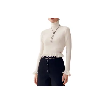 CHANEL Knitwear Women's White