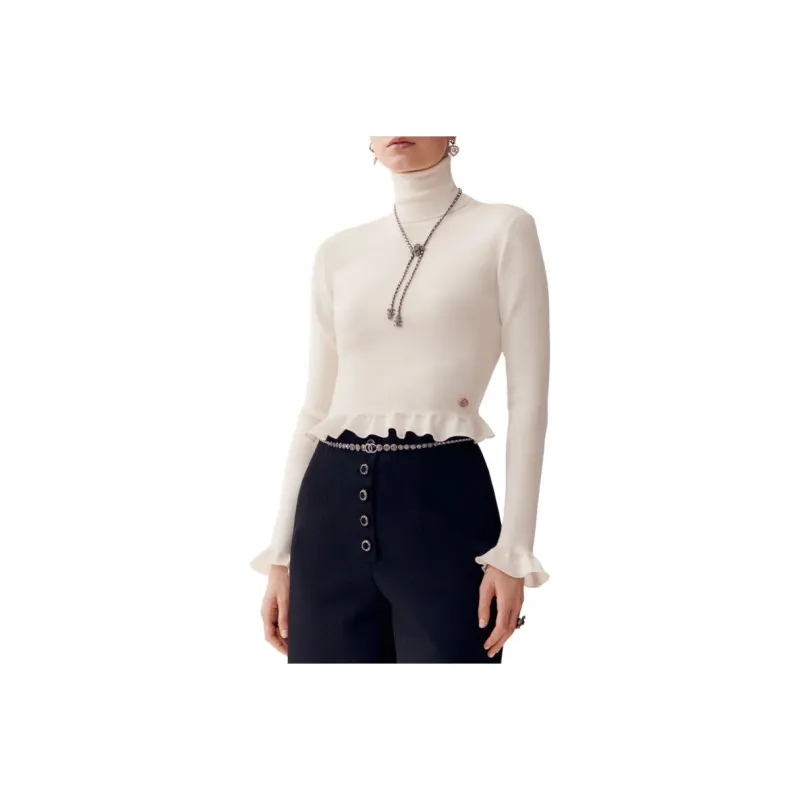 CHANEL Knitwear Women's White-0