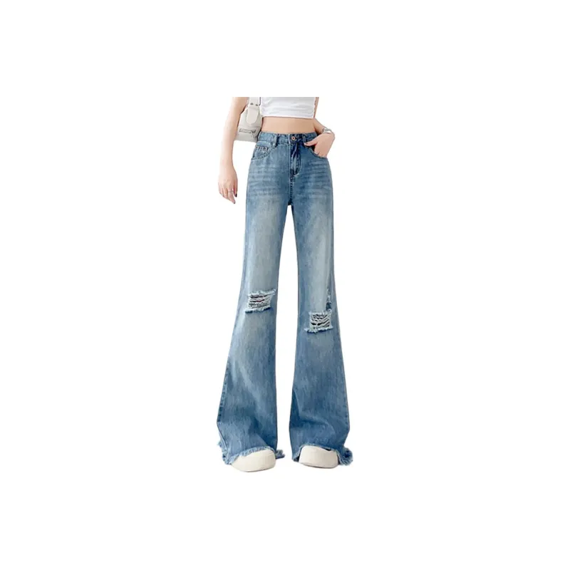 NHZN Jeans Women's Light Blue-0