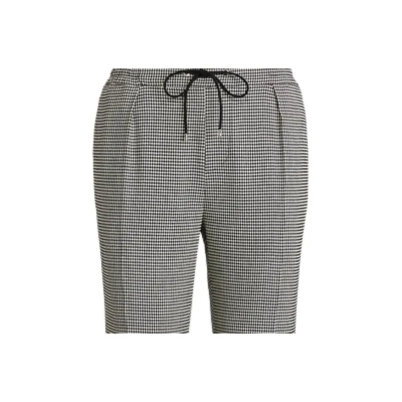 Ralph Lauren Collection FW22 Knitted Sweatpants Women's Black White-4