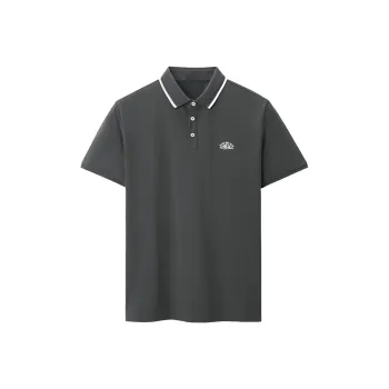 ARTSDON Polo Shirts Men Dark Gray
