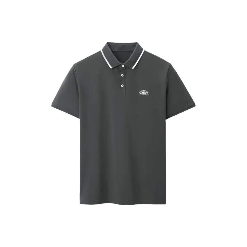 ARTSDON Polo Shirts Men Dark Gray-0