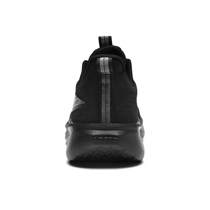 LOTTO Cushioning Rebound Abrasion Resistant Lightweight Breathable Slip Resistant Low Top Running Shoes Men's Black-2
