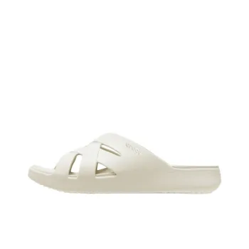 Crocs Abrasion Resistant Slide Slippers Women's Ivory