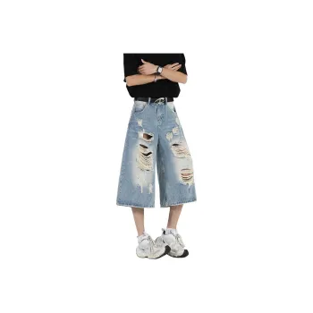 CORNILOT Denim Shorts Unisex Blue