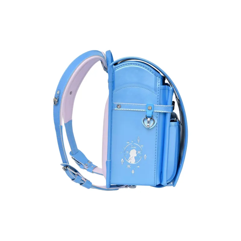 Disney Frozen Series Artificial Leather Backpack Kids' Blue-1