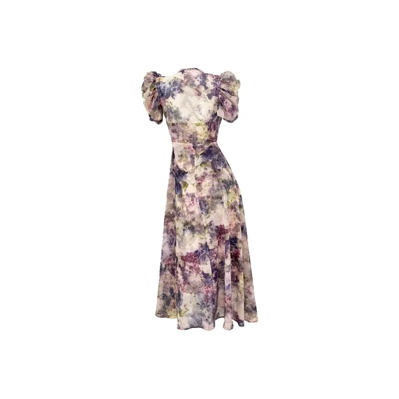 GUOZHEN Short Sleeved Dress Women's-1