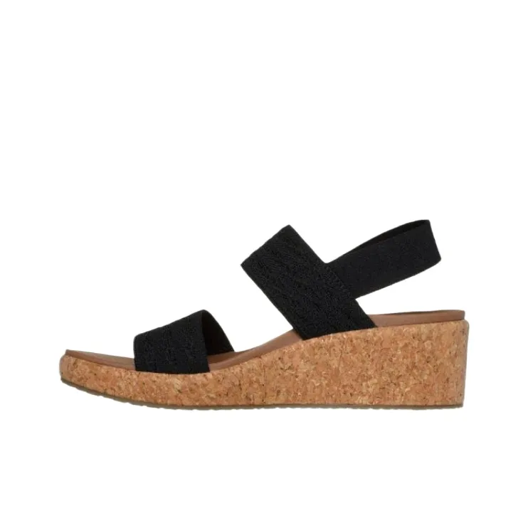 Skechers ARCH FIT BEVERLEE One Strap Sandals Women's Black-2