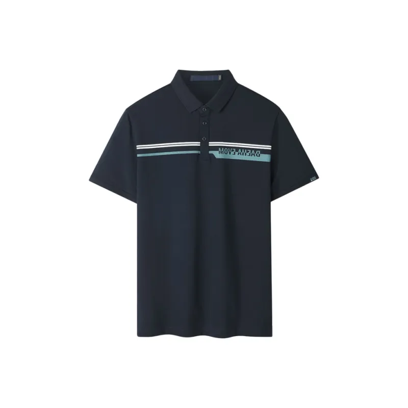 ARTSDON Polo Shirts Men Navy Blue-0