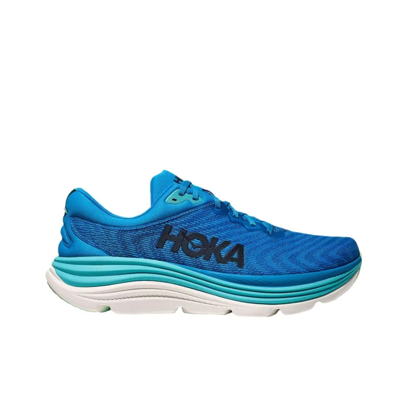 HOKA ONE ONE Gaviota 5 Anti Slip Wear Resistant Low Top Running Shoes Men's Blue-1