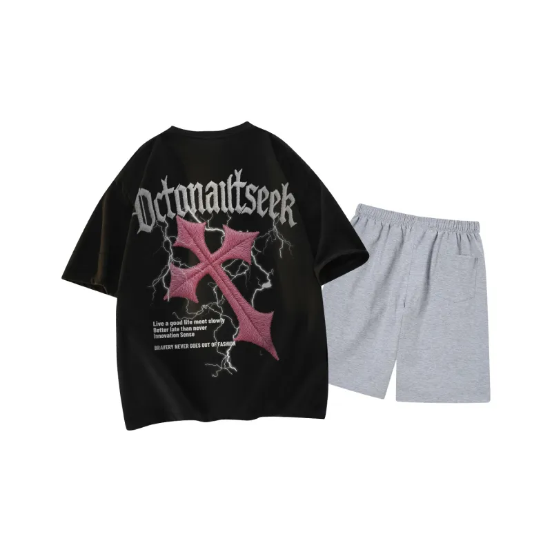 Small Columns Under The Sea Casual Sportswear Unisex-8