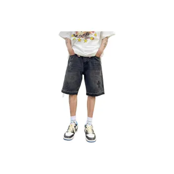 CORNILOT Denim Shorts Unisex Black