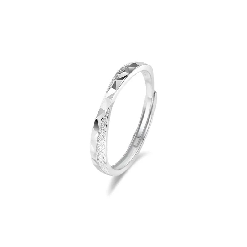 LUCA Sterling Silver Rings Unisex-6