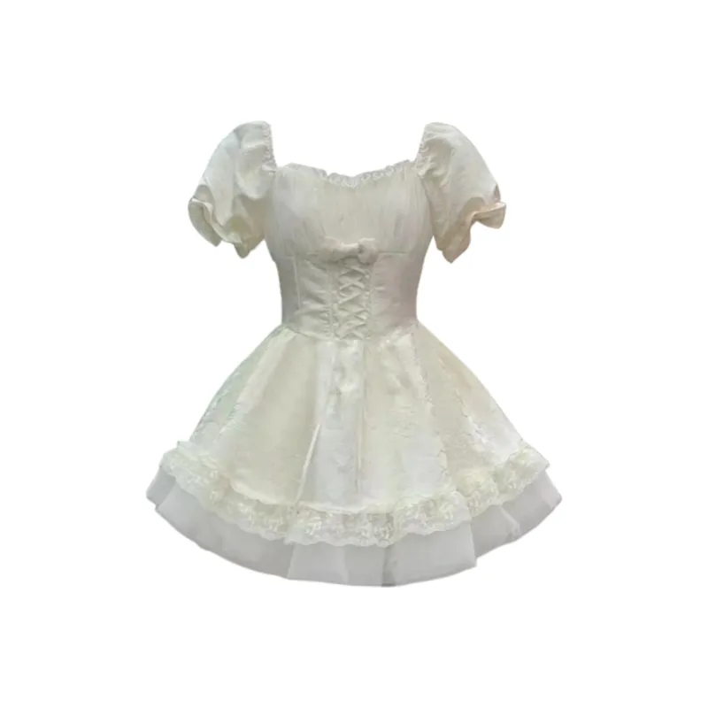Peaches Peaches Short Sleeved Dress Women's-26