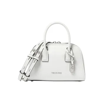 MICHAEL KORS Cow Leather Shoulder Bag, Crossbody Bag, Handbag Extra Small Women's Pure White