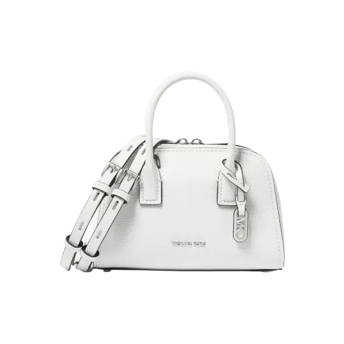 MICHAEL KORS Cow Leather Shoulder Bag, Crossbody Bag, Handbag Extra Small Women's Pure White