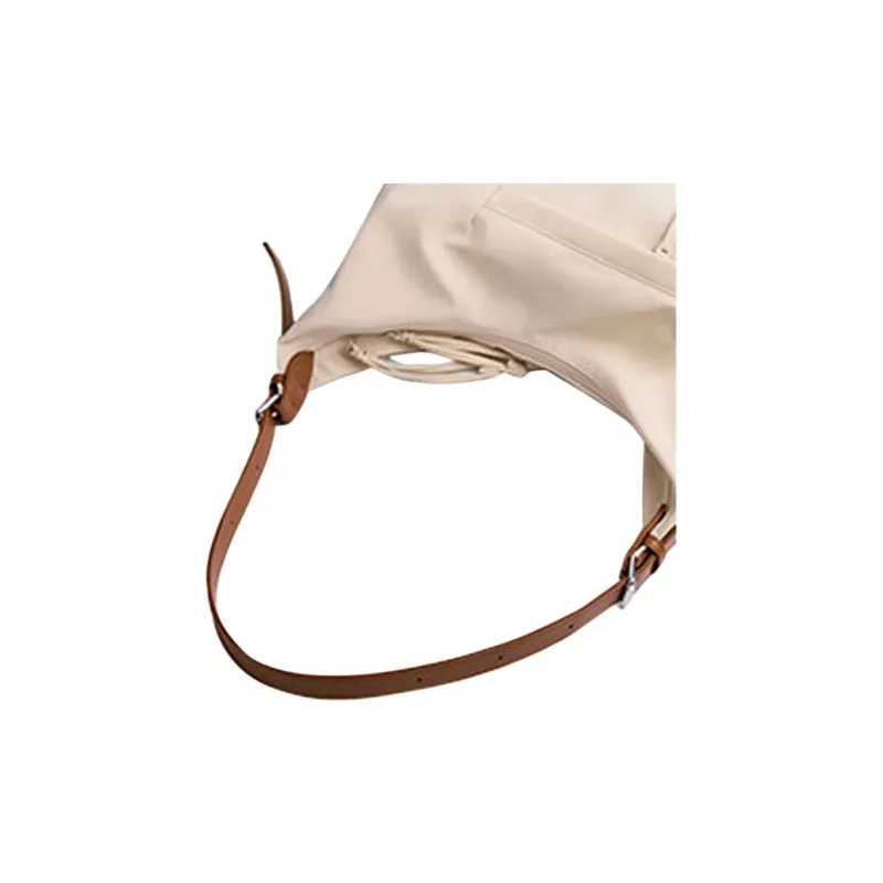LEFF Fabric Shoulder Bag Large Size Women's Multicolor-3
