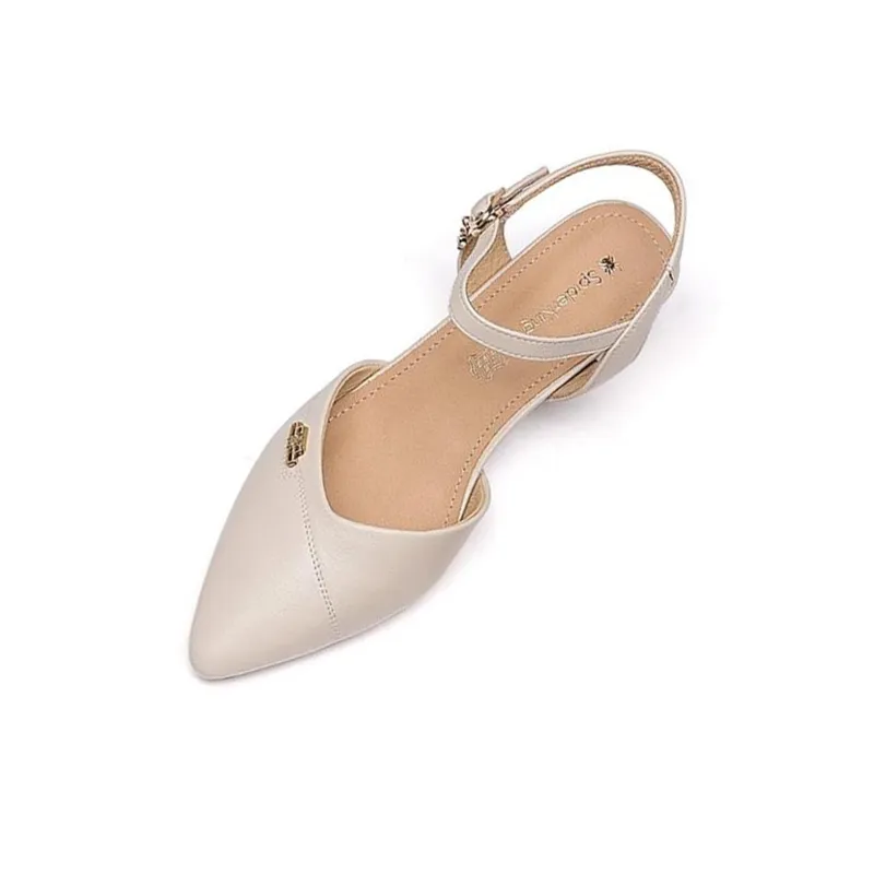 Spider King One Strap Sandals 5.5cm Women's Ecru-4