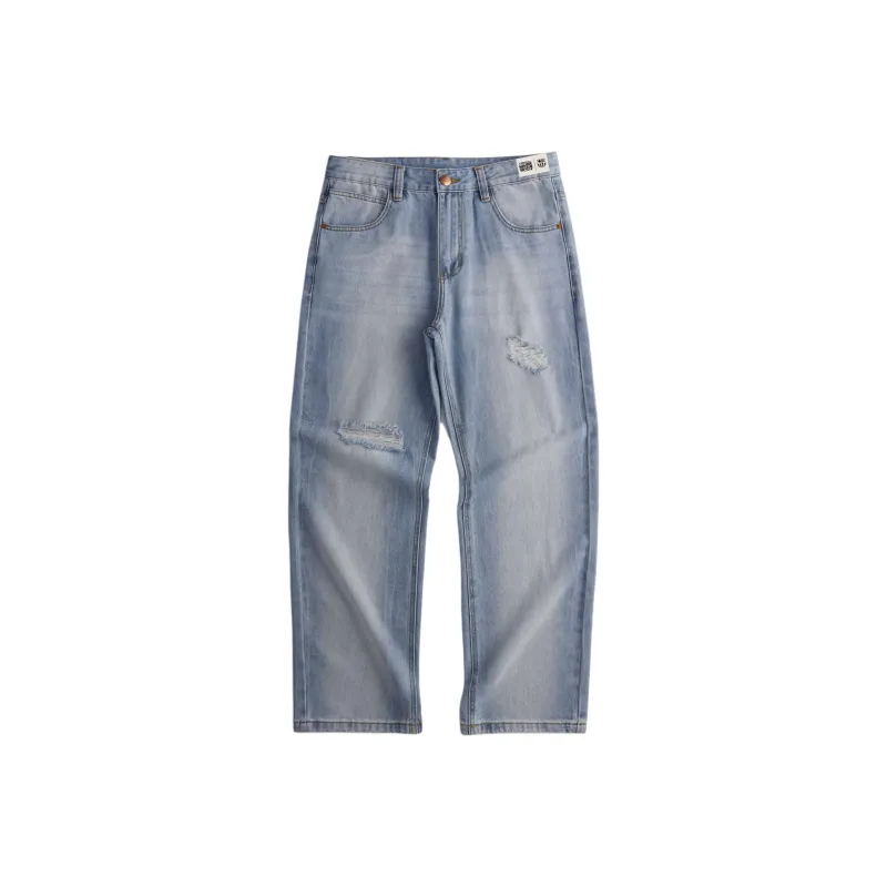 FCB ARCELONA Jeans Unisex Colorful Blue-0