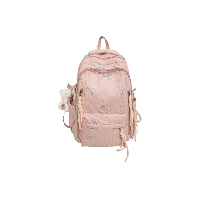 Kaka Tree Nylon Backpack Unisex Multicolor-6