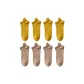 8 Pack (Ginger Yellow 4+Khaki 4)