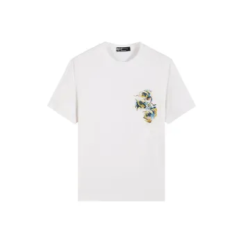 ANDREW MACKENZIE T Shirts Men White
