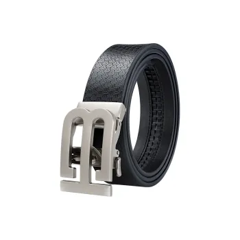MILLIE'S Cow Split Leather Belts Men's 3.4cm