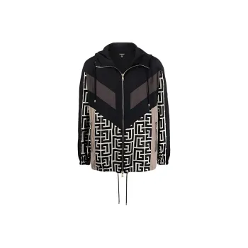 BALMAIN Signature Geometric print Jacket