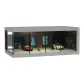 Car Showroom Scenario with Lights-Brown[Doll and Model Cars Not Included]