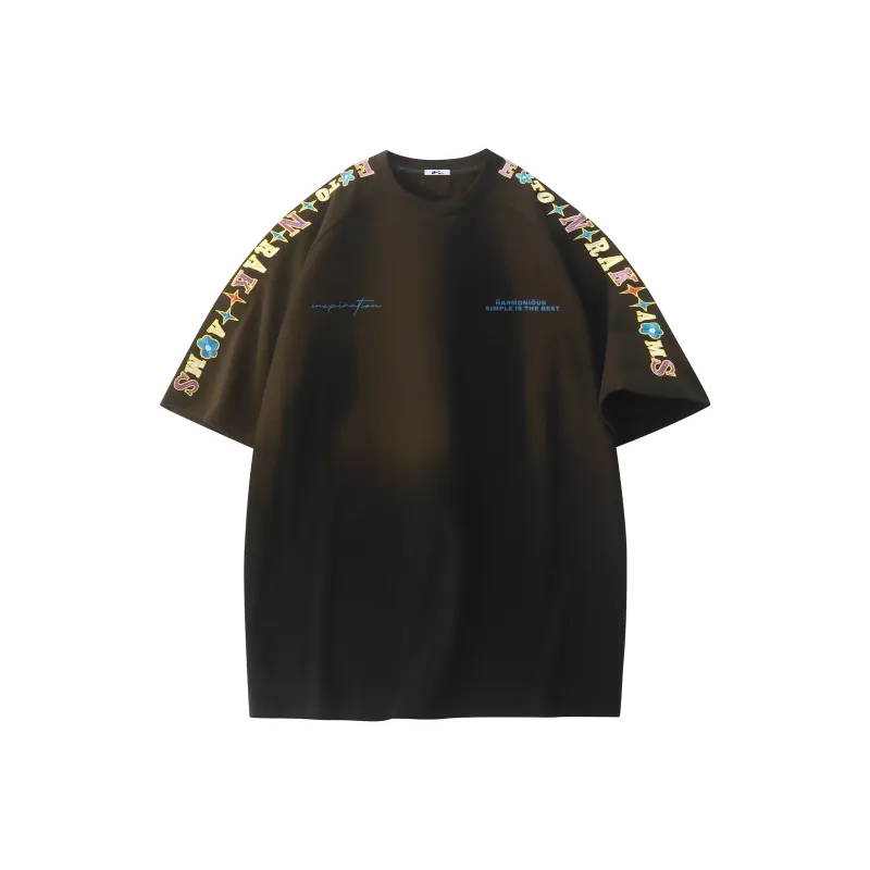 Warrior Huichao Riding The Wind Collection Drop Shoulder Sleeve T Shirt Women's-0