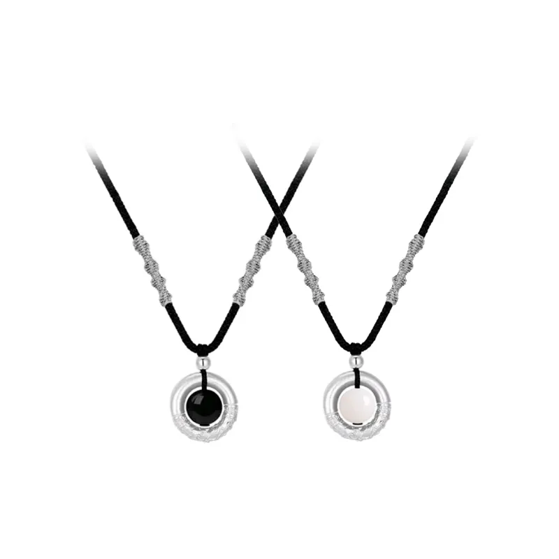I&YOU Colored Glaze Necklaces Women's-7
