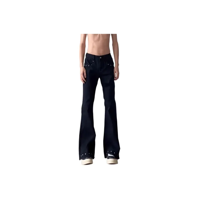 MGXEK Jeans Unisex Black-0