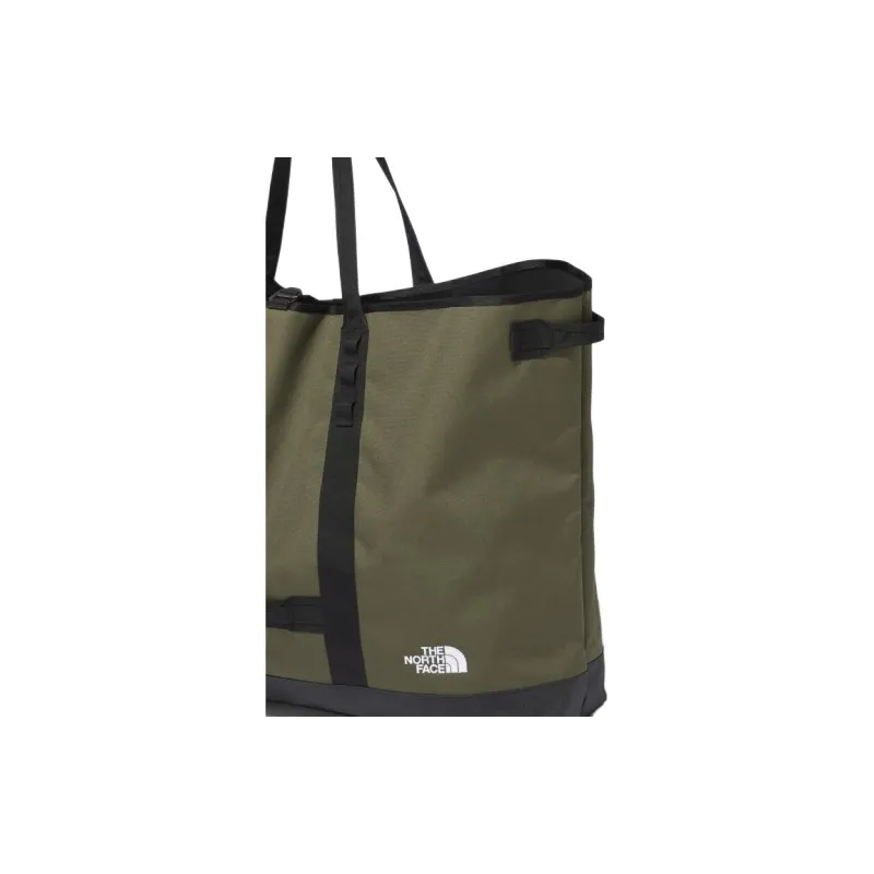 THE NORTH FACE Polyester One Shoulder Handbag Unisex Olive Green-3