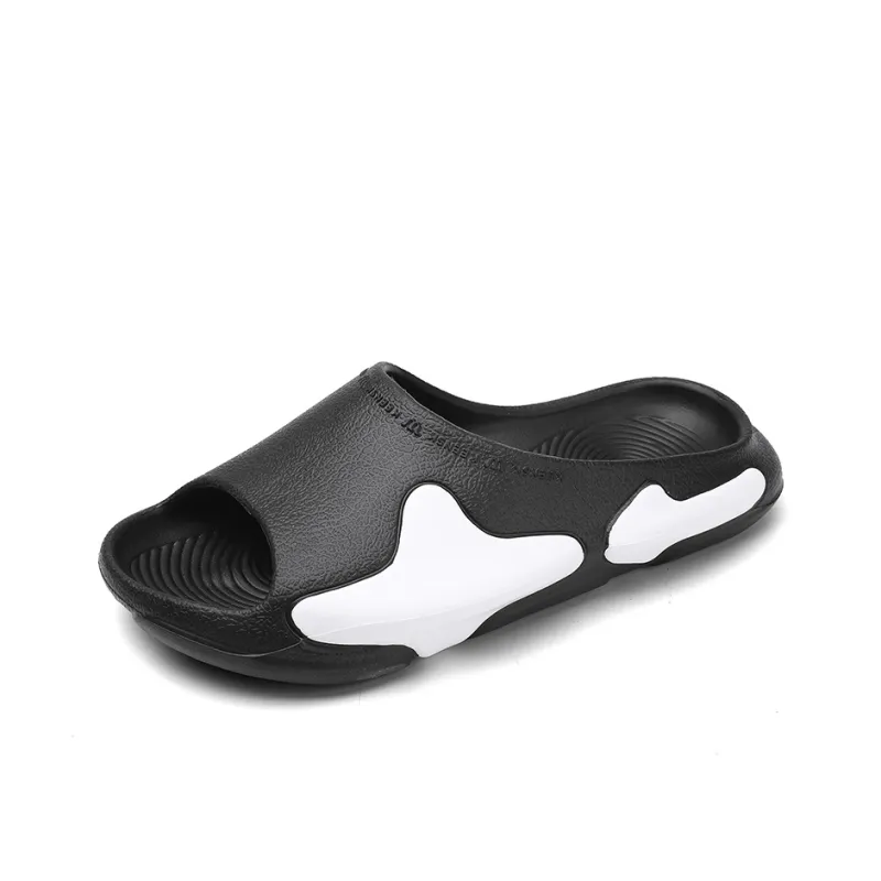 ROBINHOOD Quiet Slip Resistant Abrasion Resistant Quick Dry Cushioning Slide Slippers Unisex-6