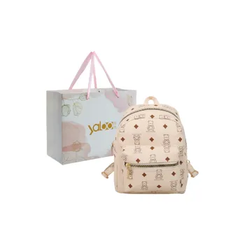 Yalu PU Backpack Regular Women's White/Black/Pink/Coffee/Brown/Coffee/Brown
