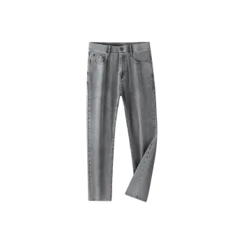 Devanro Jeans Men Gray