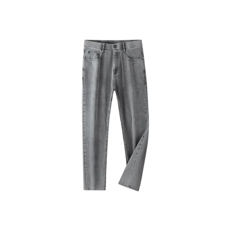 Devanro Jeans Men Gray-0