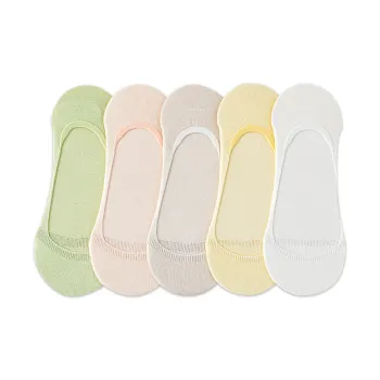 AUGUST No Show Socks Women's 5 Pack