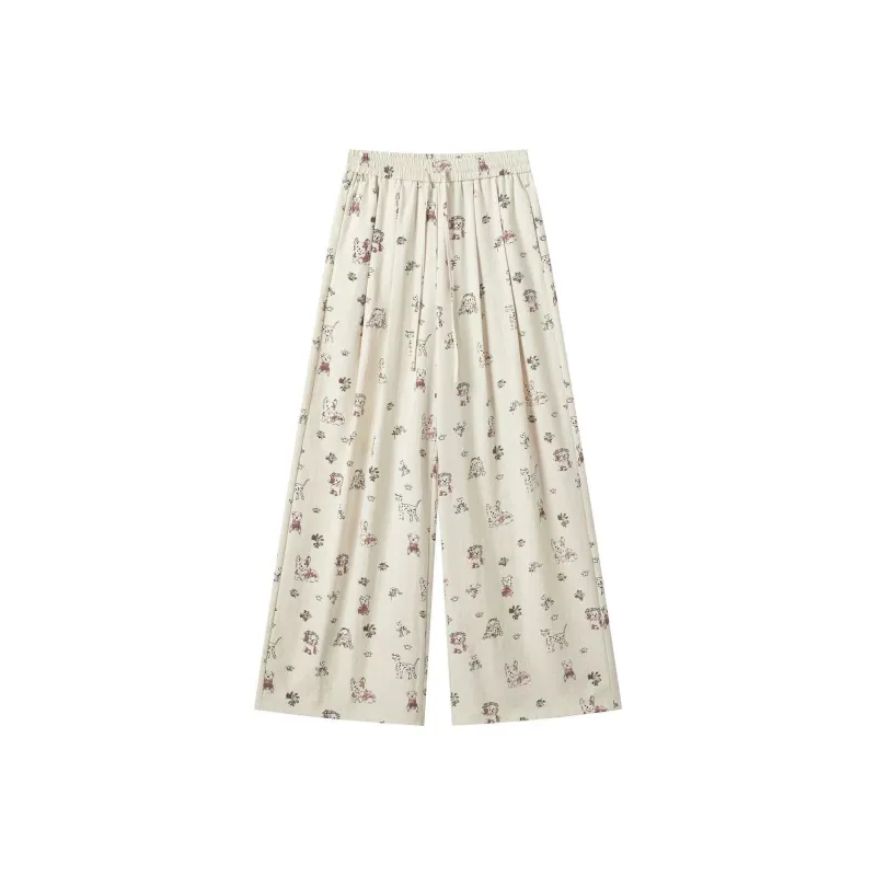 ABCMININ Casual Pants Women's Image Color-0