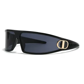 PRETTYALLUSION PC Irregular Shape Sunglasses Women's