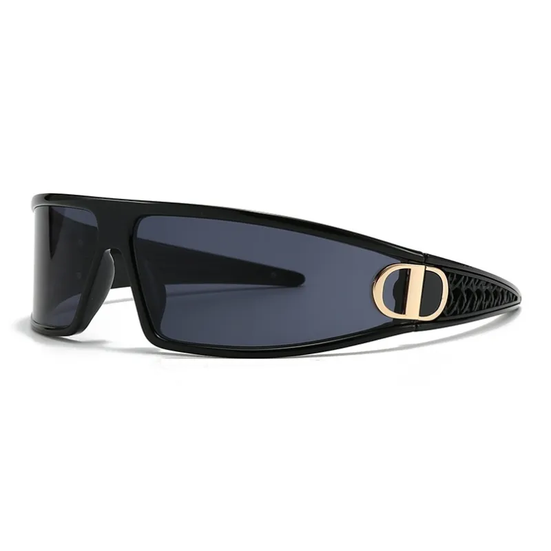 PRETTYALLUSION PC Irregular Shape Sunglasses Women's-0