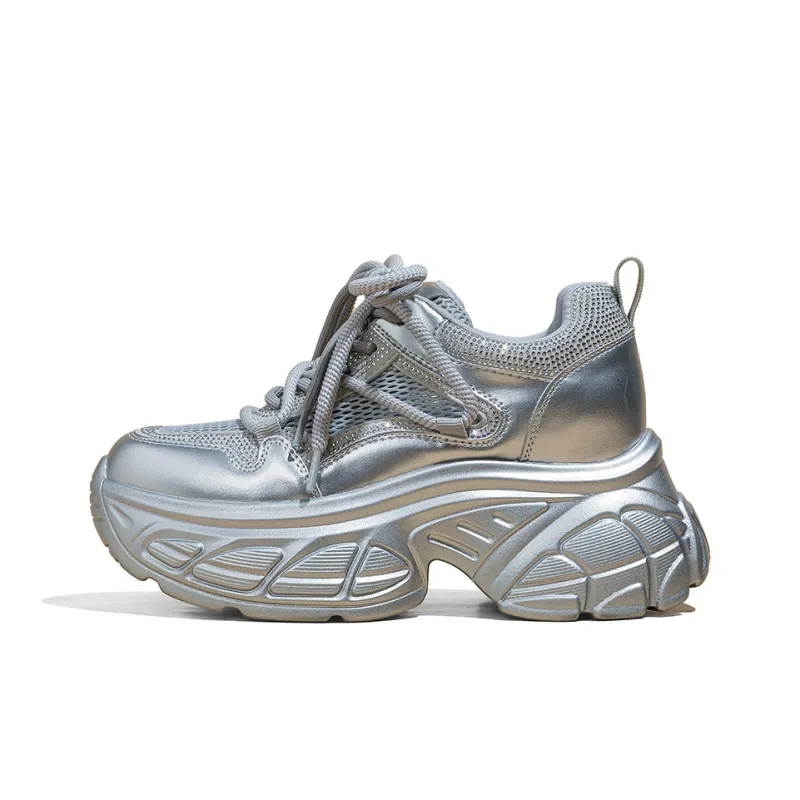 A Poinsettia Princess Chunky Sneakers Women's-5
