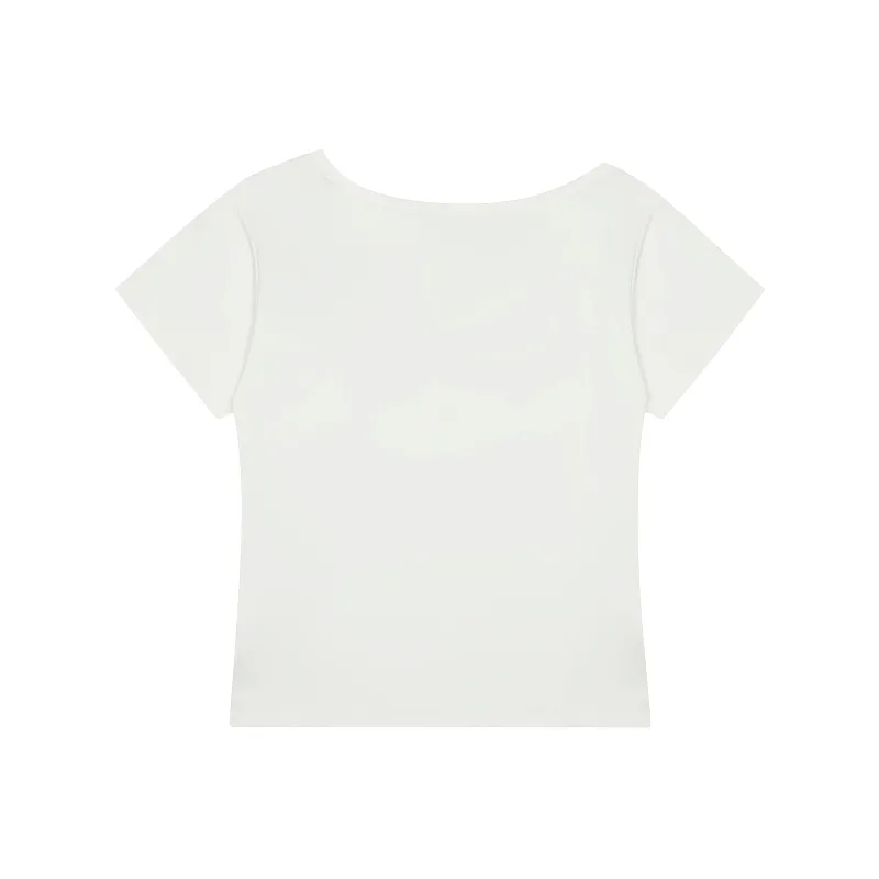 VINMUK T Shirts Women's Ecru-1