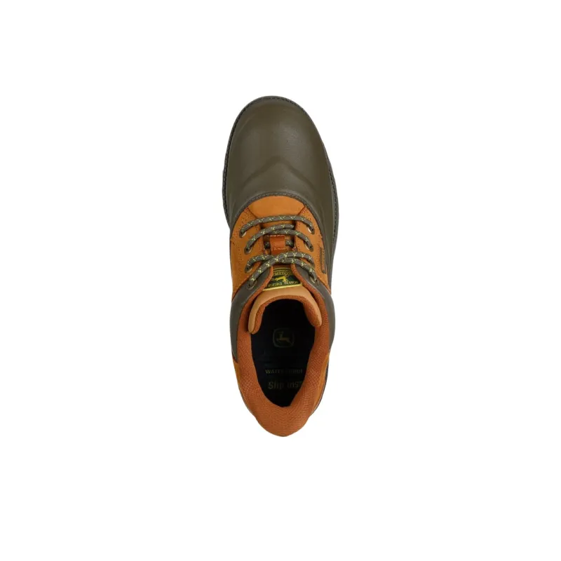 John Deere x Skechers Low Top Casual Shoes Men's Brown Green-3