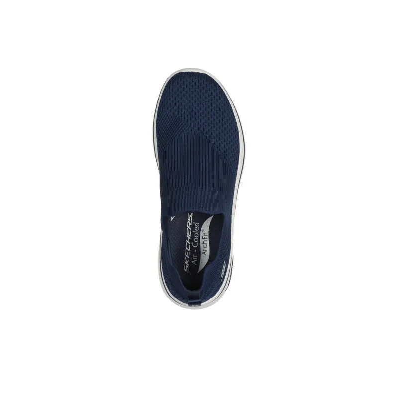 Skechers GO Walk Arch Fit 2.0 Low Top Casual Shoes Women's Blue-4