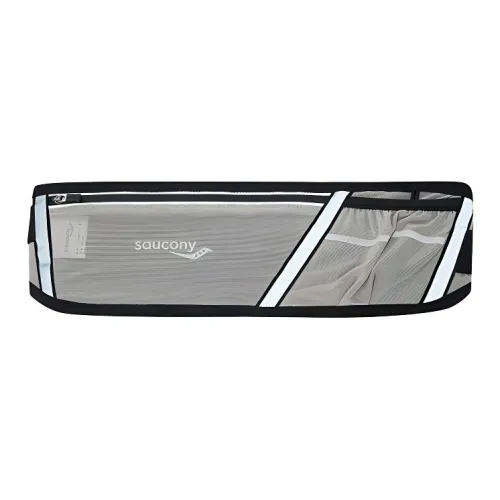 Saucony Polyester Fanny Pack Unisex Light Gray
