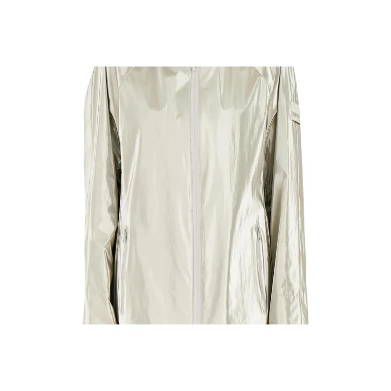 MaxMara Zip Up Metallic Jacket-4